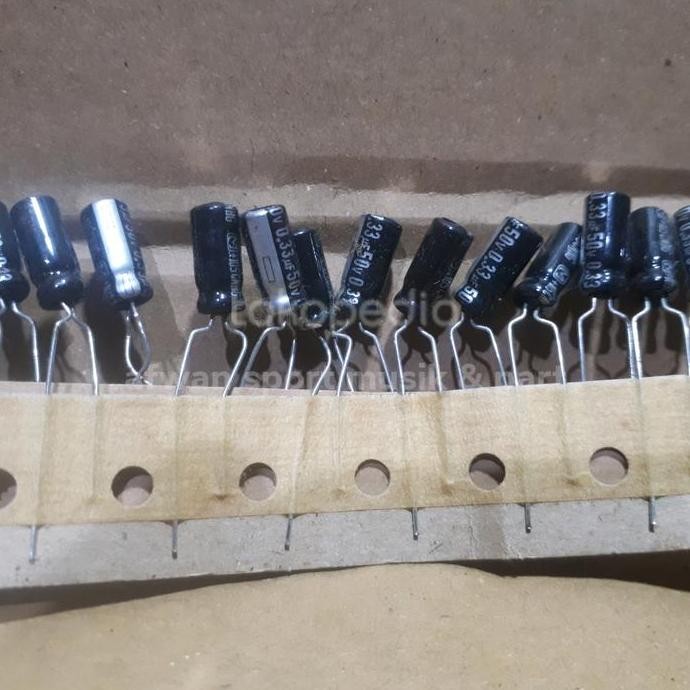 Elco/Capacitor 0,1Uf ~ 50 Volt