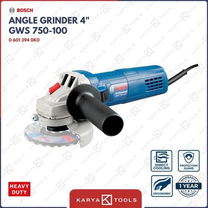 Bosch GWS 70 -00 Mesin Gerinda Tangan Heavy Duty 4 inch