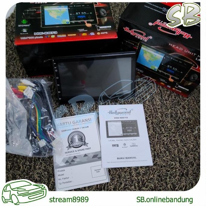 Headunit Android Hollywood 7 inch 2/16 universal Android Mobil