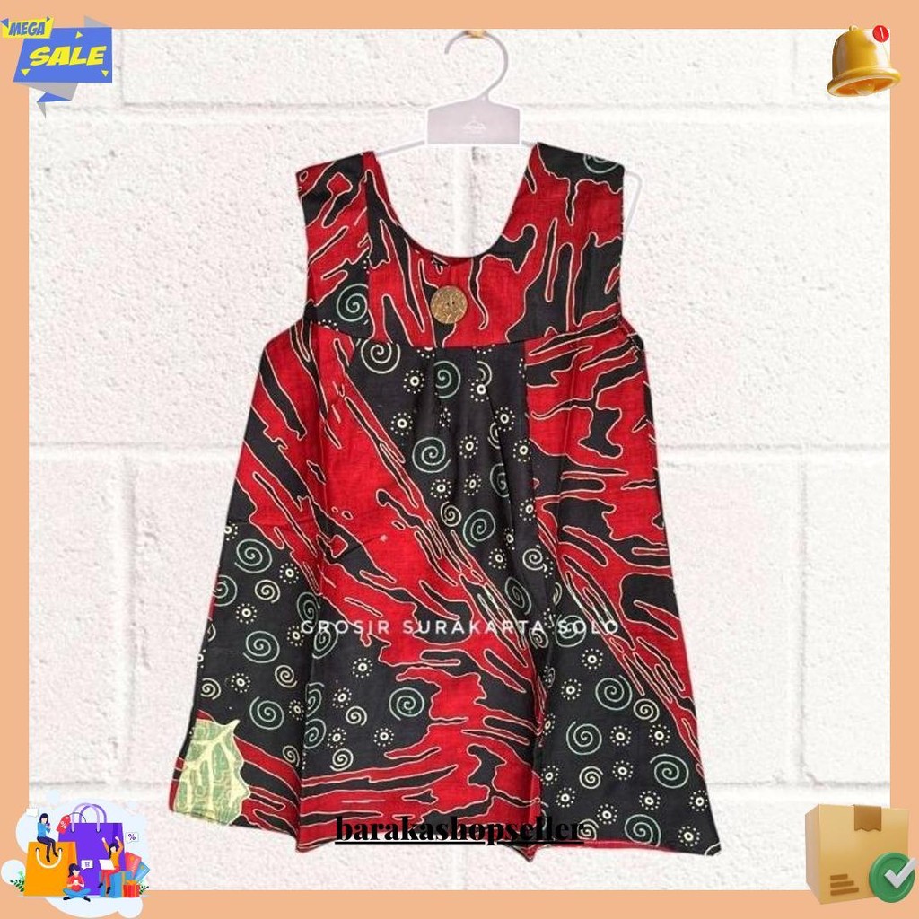 Dress Batik Anak Model Erika Original Produk