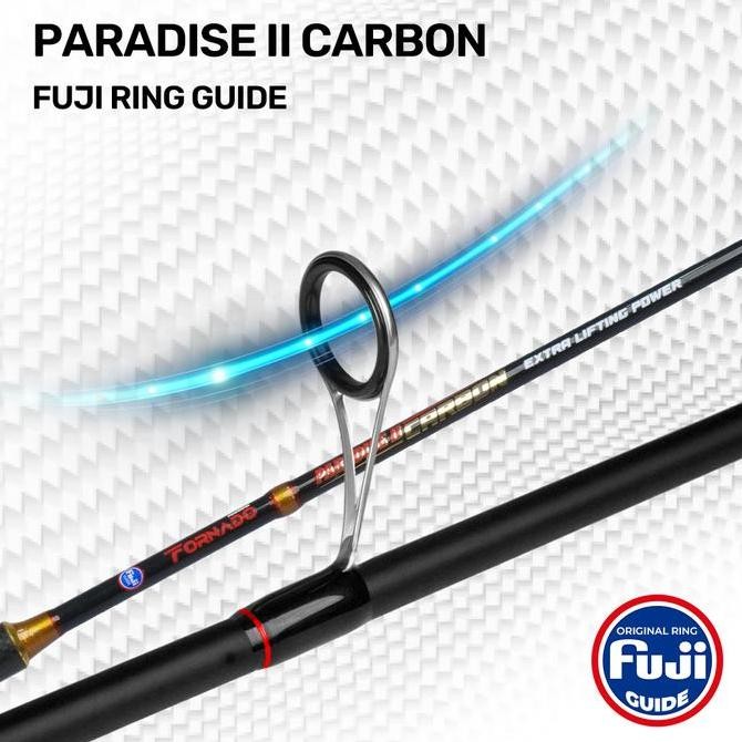 Tornado Joran Paradise II Carbon Solid IM8 Full Eva & Japan Style Garansi 1 Tahun Extra Lifting Powe