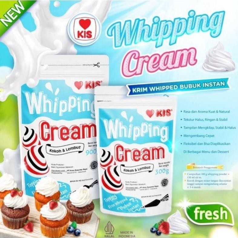 

Kis Whipping Cream Powder 300Gr / Whip Cream Instant