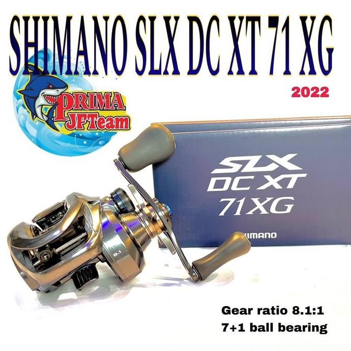 Reel BC Shimano SLX DC XT 71 XG 2022 dan 151 xG 2019 CO