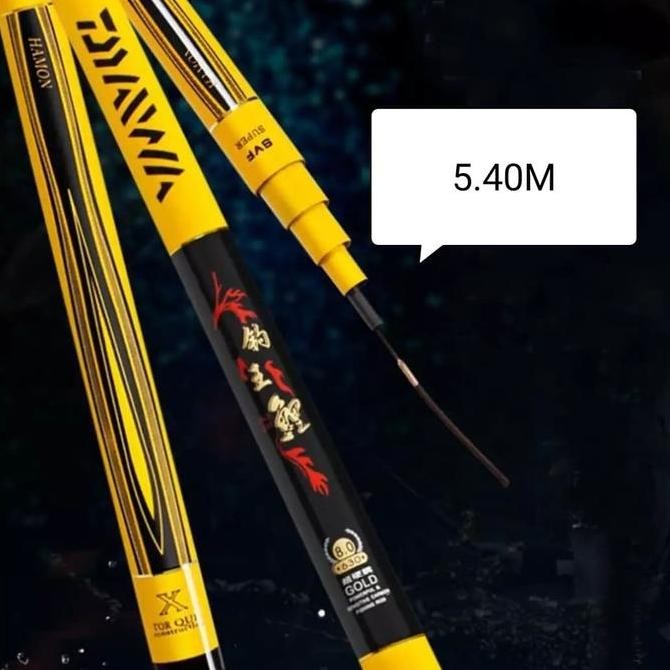 joran tegek daiwa hamon gold 5.40m Original