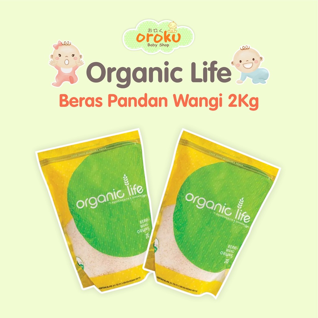 

ORGANIC LIFE BERAS PANDAN WANGI 2KG / BERAS