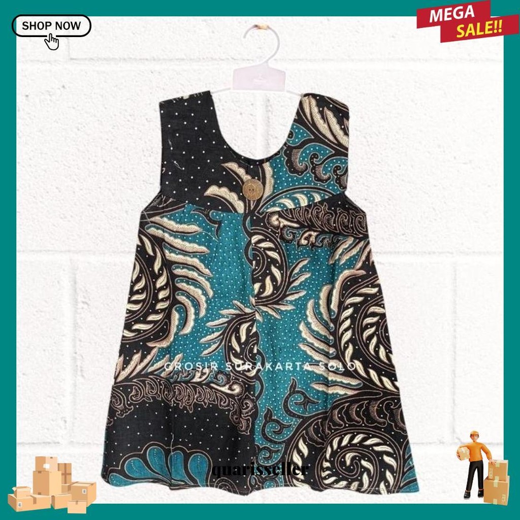 Dress Batik Anak Model Erika Original Produk