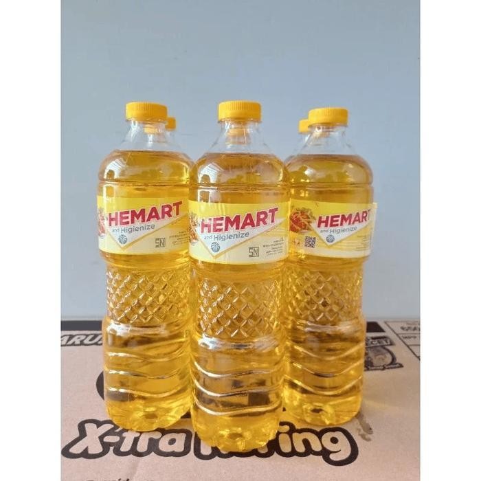 

LS Minyak Goreng Hemart Kemasan Botol 1 liter