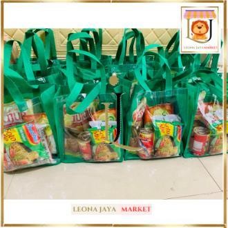 

LS LJ MARKET PAKET SEMBAKO 6 ( BERAS GULA MINYAK ) HAMPERS PARSEL BELANJA BULANAN LENGKAP