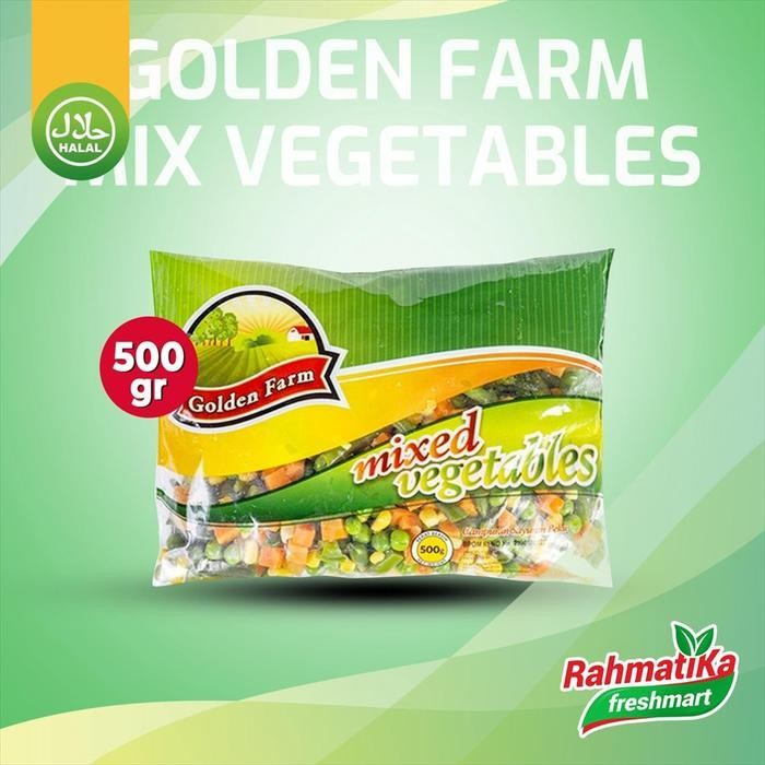 

LS Golden Farm Mixed Vegetables - Campuran Sayuran Beku 500 gr