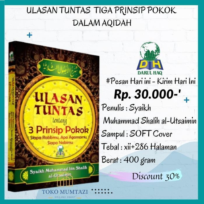 

LS Buku Ulansan Tuntas 3 Prinsip Pokok Dalam Aqidah-Ushulus Tsalatsah