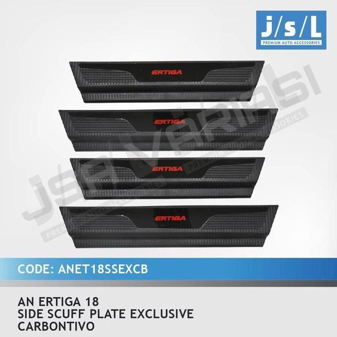 sil sill plate sillplate samping side scuff plate Ertiga 2018 2021