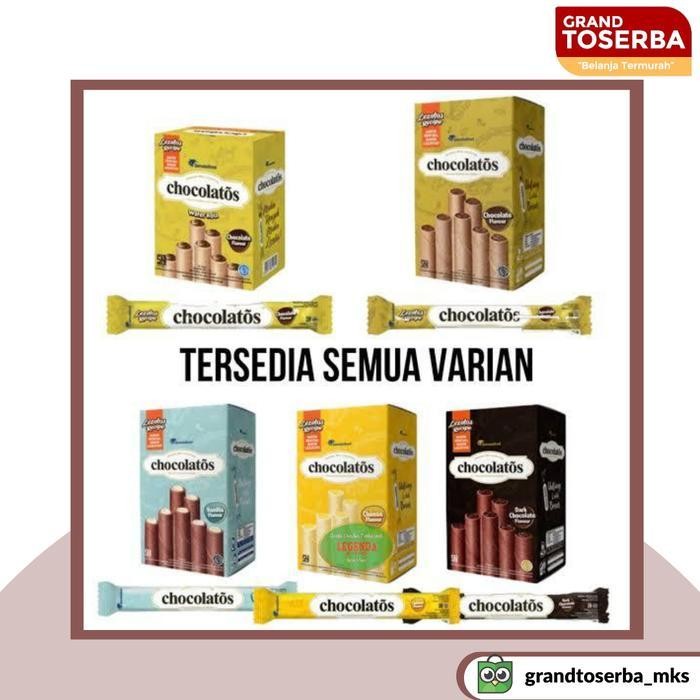 

LS CHOCOLATOS WAFER ROLL ISI 24PCS X 9GRAM
