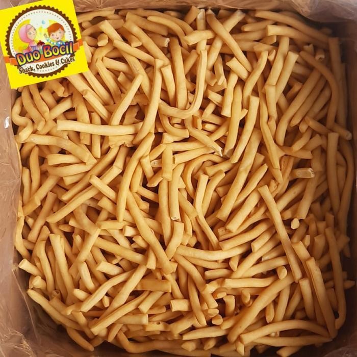 

LS Stik Bawang Gurih Asli Palembang 250 Gram - Duo Bocil Snack