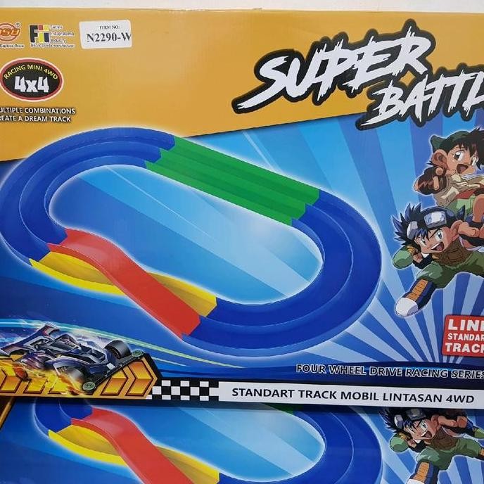 NEW - Mainan Track Tamiya 2 Jalur Lintasan - Track Jalan Mobil Tamiya