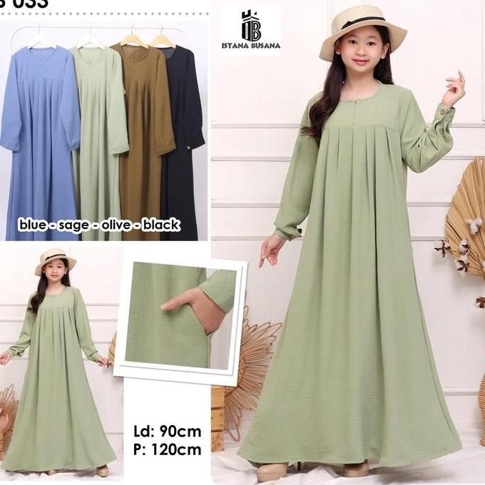 DV109 - Gamis Wisely Kids Gamis Anak Tanggung Gamis Gamis Anak Perempuan Gamis