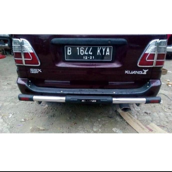 PROMO Tanduk belakang pengaman belakang mobil kijang new / kijang kapsul / kijang lgx bahan stenlis