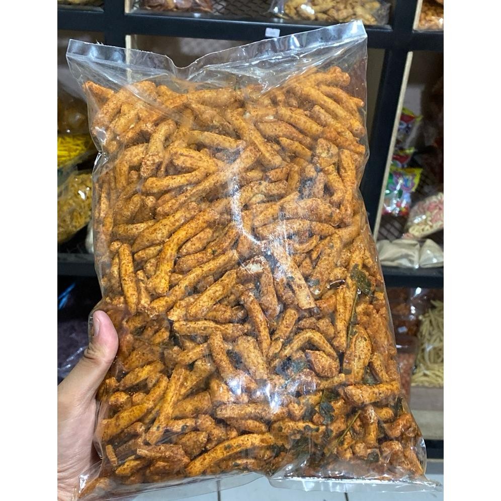 

1Kg Basreng Premium Extra Pedas Daun Jeruk Di Jamin Enak