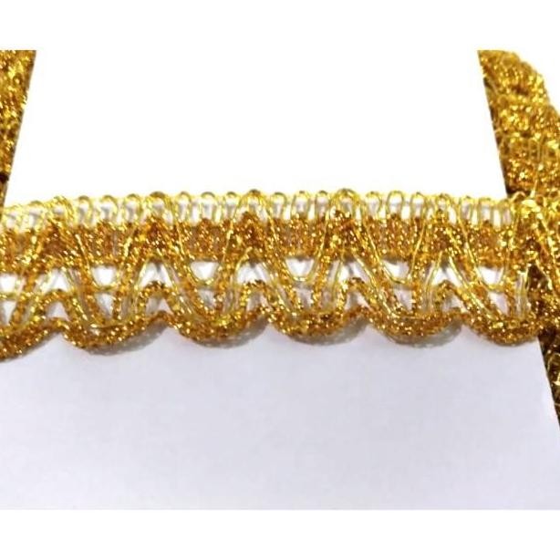 

hanya disini] Renda Emas / Renda India 168 (17 yard - lebar 2.3 cm)