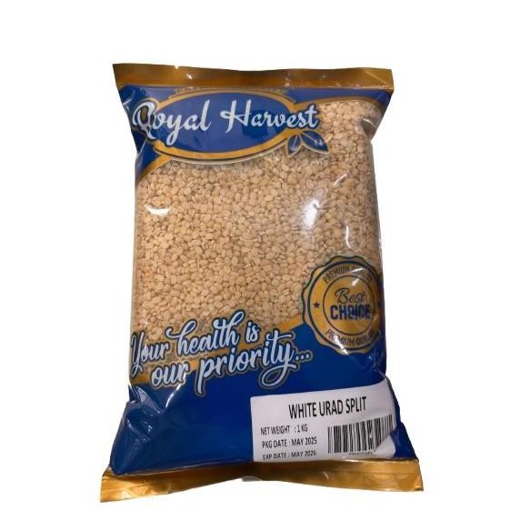 

'+'+'+'+] ROYAL HARVEST WHITE URAD DALL SPLIT 1 KG