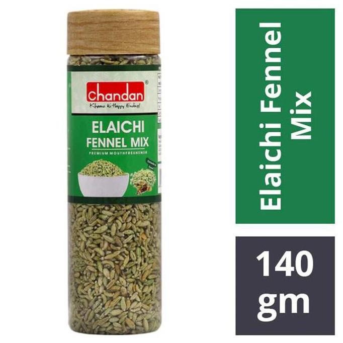 

] CHANDAN ELAICHI FENNEL MIX 140 GM