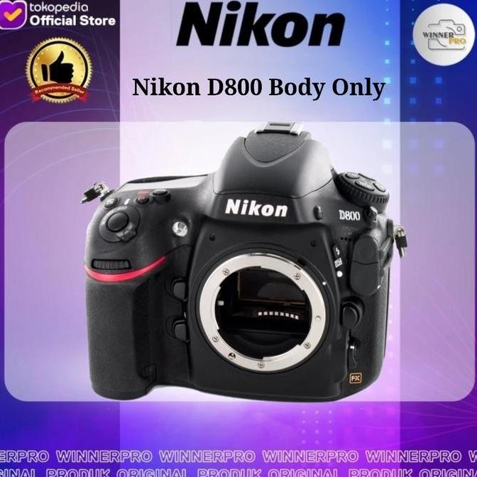 Kamera Nikon D800 Body Only - Display