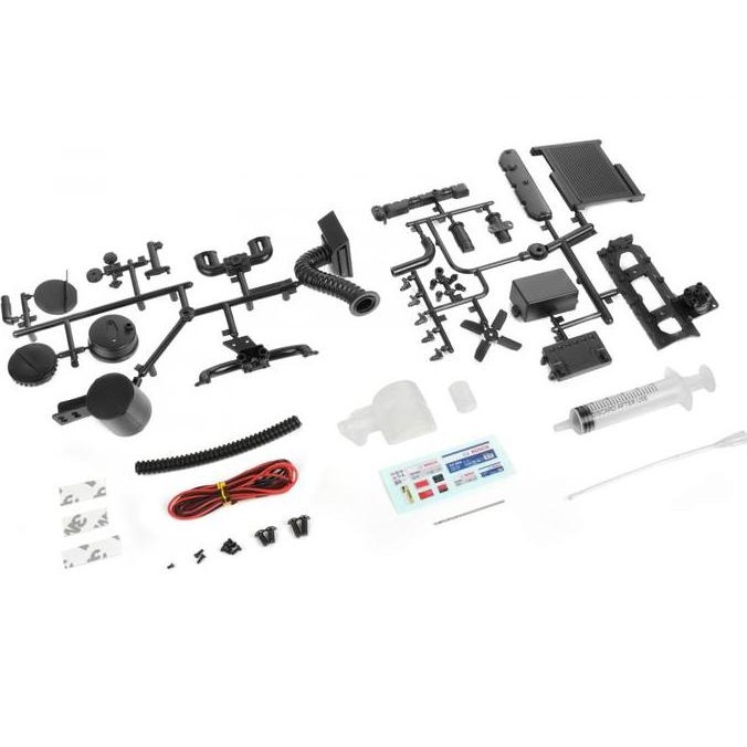 BEBAS ONGKIR - Boom Racing KUDU Series Land Rover Realistic Engine Bay Set untuk kit BRX02 88 09 RC 