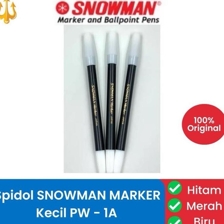

Terbaru Terlaris [Harga 1 Lusin] Spidol Kecil Snowman Pw-1A Hitam Biru Merah Terbaru