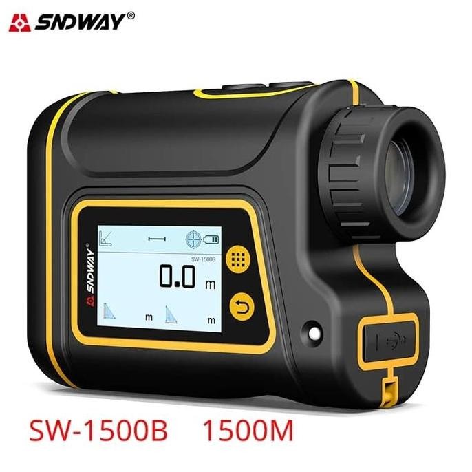 Jual Laser Rangefinder 1500m Teropong Monocular Telescope Jarak Jauh