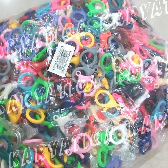 

>>>>>] (1000 Pcs) Kait / Kokot Udang / Lobster Bahan Plastik 3.5 cm