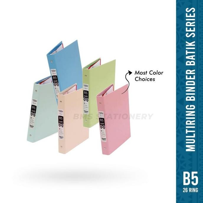 

Bantex Multiring Binder Batik Series B5 #1336 HM