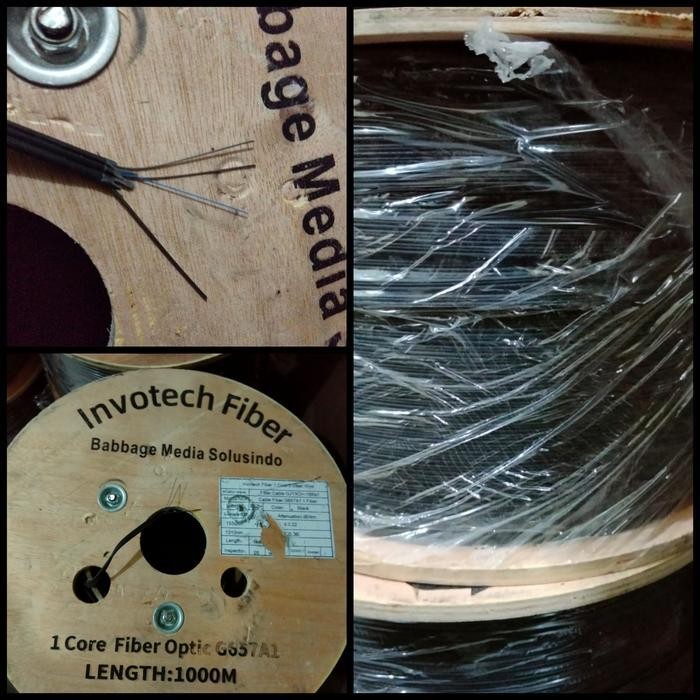 HSS dropcore 1 core 2 core 3 seling INVOTECH kabel fiber optik