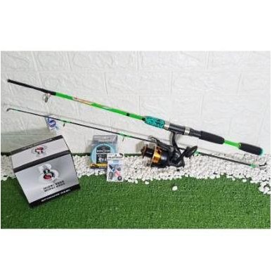 Set Pancing Laut 6000 Joran Daido Lengkap Siap Pakai