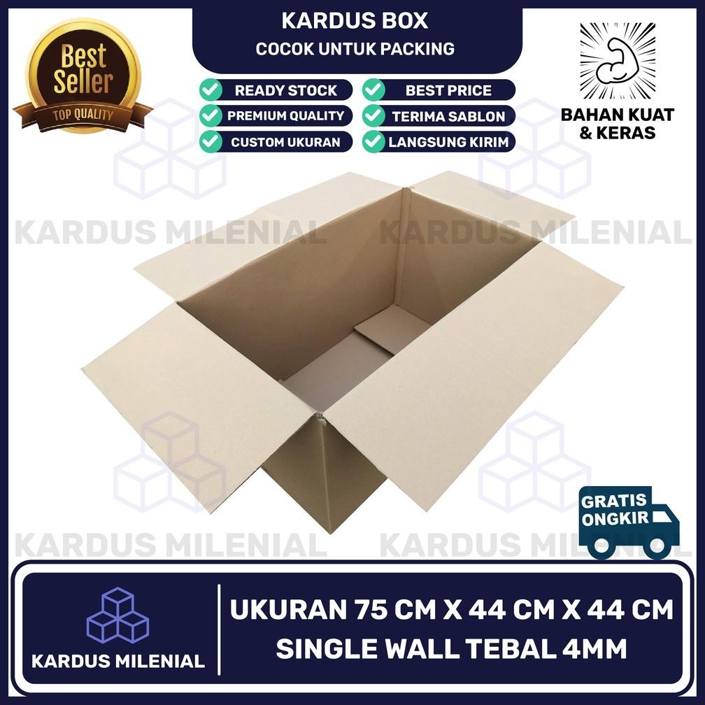 

[Kecil Kardus Besar Jumbo Packing 75X44X44 Cocok Untuk Pindahan Rumah/Kantor Ac-54