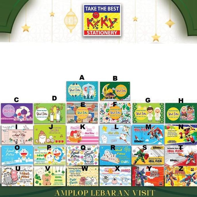 

Amplop Lebaran Hari Raya Idul Fitri 1 pack isi 20 lembar