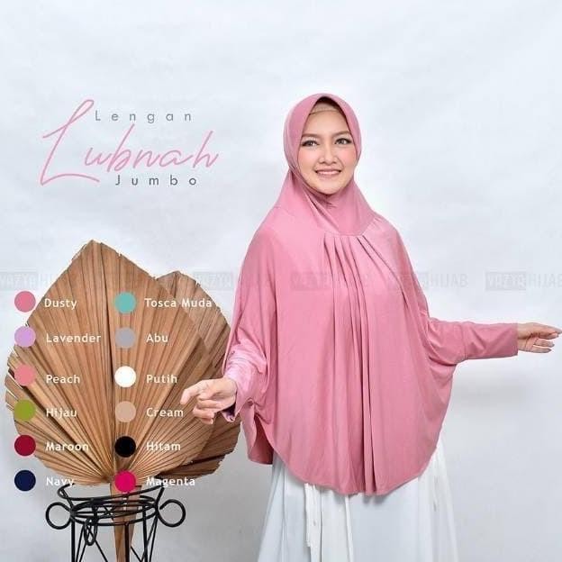 Bergo Instan Syari Lengan Jilbab Tangan Jumbo - Tom