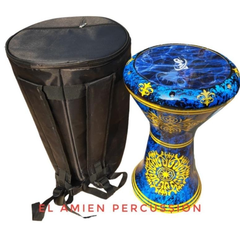 Darbuka Motif Terbaru 8 Inc Gratis Tas Dan Kunci L
