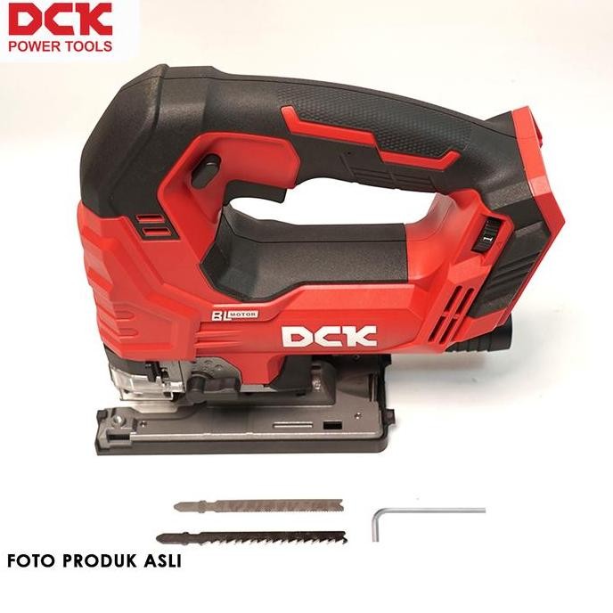 DCK Cordless Brushless Mesin Gergaji / Mesin Gergaji Jigsaw 85mm / Jigsaw Potong Kayu / Mesin Jigsaw