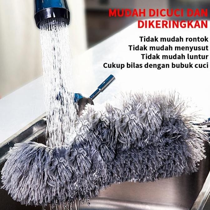 (VCM) Sapu Sawang plafon panjang/Kemoceng panjang pembersih rumah