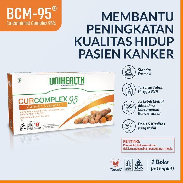

AP BCM 95 - Curcomplex Multivitamin Penderita Kanker Curcomplex 95 Ekstra Kunyit Meningkatkan Daya Tahan Tubuh - 1 box @30 kaplet