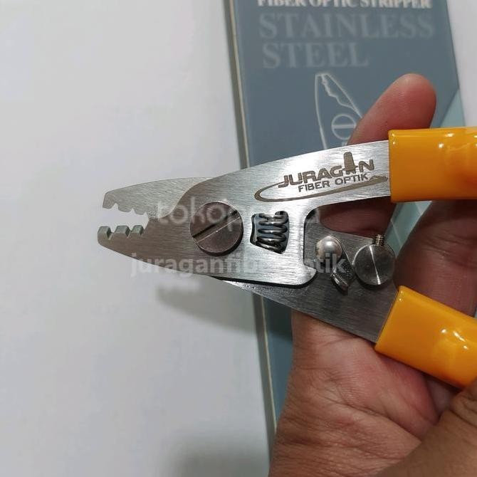 striper fo merk juragan fiber optik staninless