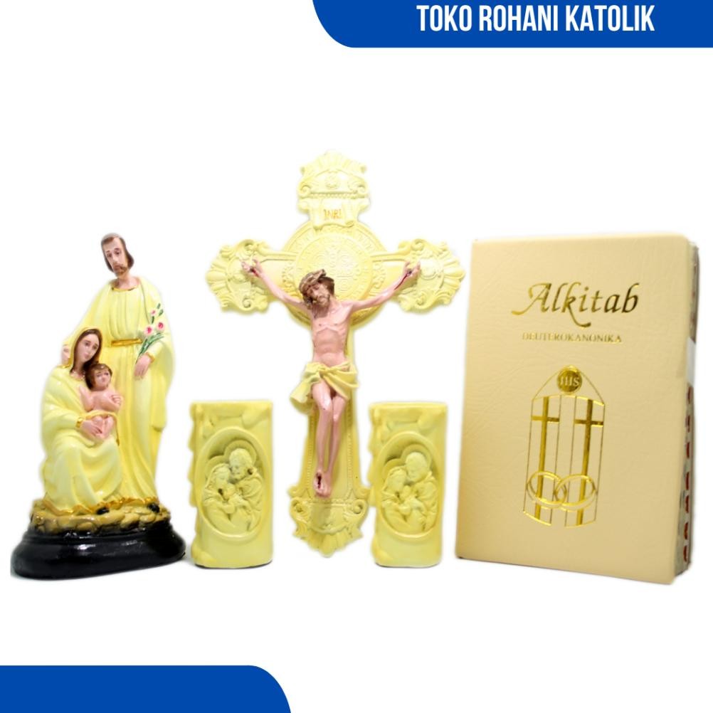 PAKET HANTARAN PERNIKAHAN KATOLIK + ALKITAB/ SESERAHAN PERNIKAHAN KATOLIK / PAKET WEDDING / SALIB DI