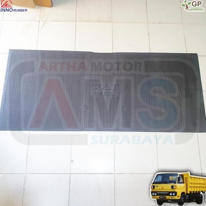 KARPET KARET ALAS LANTAI KABIN TRUK COLT DIESEL UMPLUNG 100PS 120PS PS100 PS120 DEPAN KARPET LUMPUR 