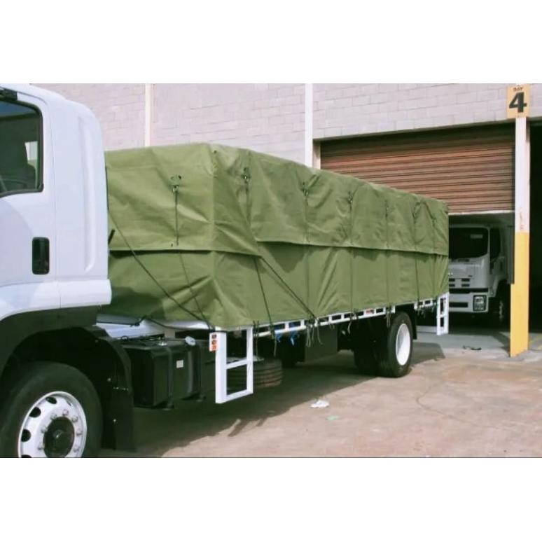 terpal polyester tentara ukuran 2x4,,2x5,,3x4,,3x5,,3x6meter,,terpal truck,,mobil bak,,tenda darurat