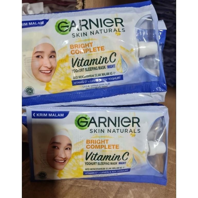 Sale (1Renteng) Cream Garnier Saset Night Sale