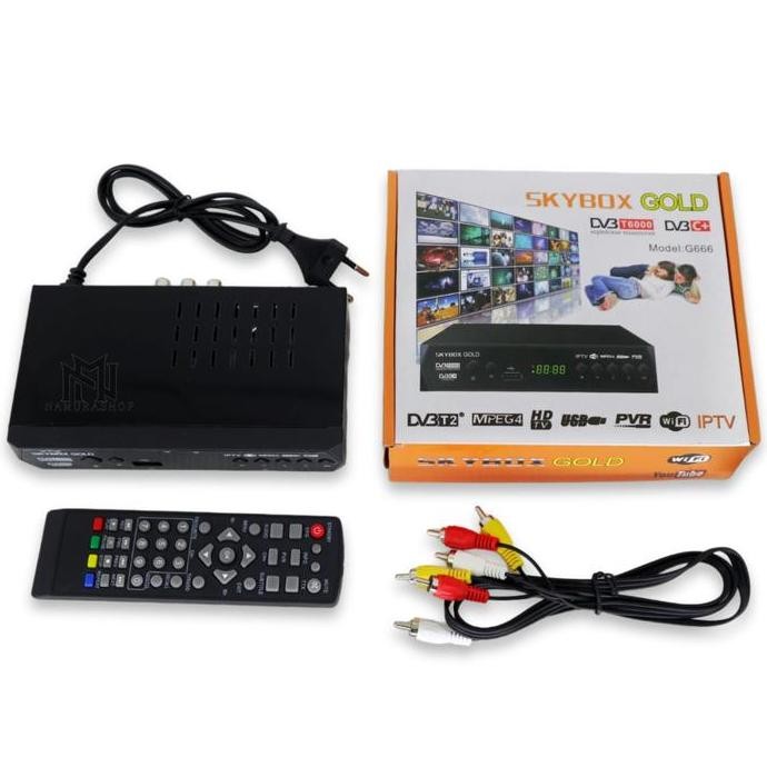 Sky Box Gold/Set Top Box Tv Digital Kualitas Terbaik Harga Termurah