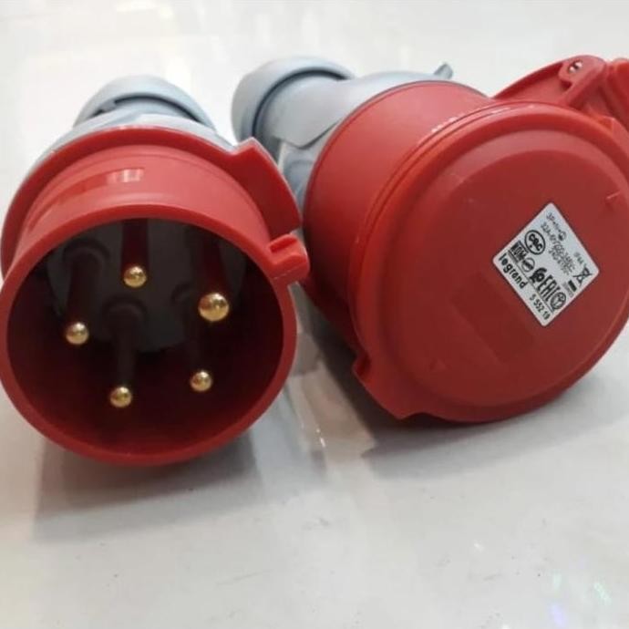 MOBILE MOUNTING 5 PIN 32 A LEGRAND 5PIN  32A FEMALE MALE 5 KAKI HARGA KHUSUS