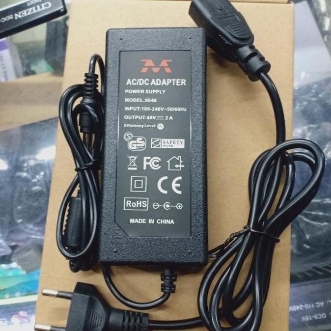 AC DC Adaptor 48V 2A / 48V 2.0A TERBAIK