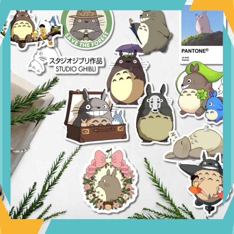 

Cuci Gudang 30pcs Sticker GHIBLI Deco Scrapbook/ Diary/ Jurnal/ HP/ Laptop/ Tumblr Stiker RFX-73