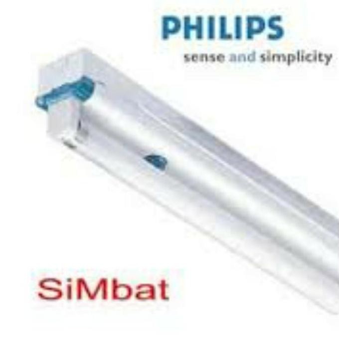 Philips Kap Lampu Tl 1 X 18 Watt Simbat Tms 012