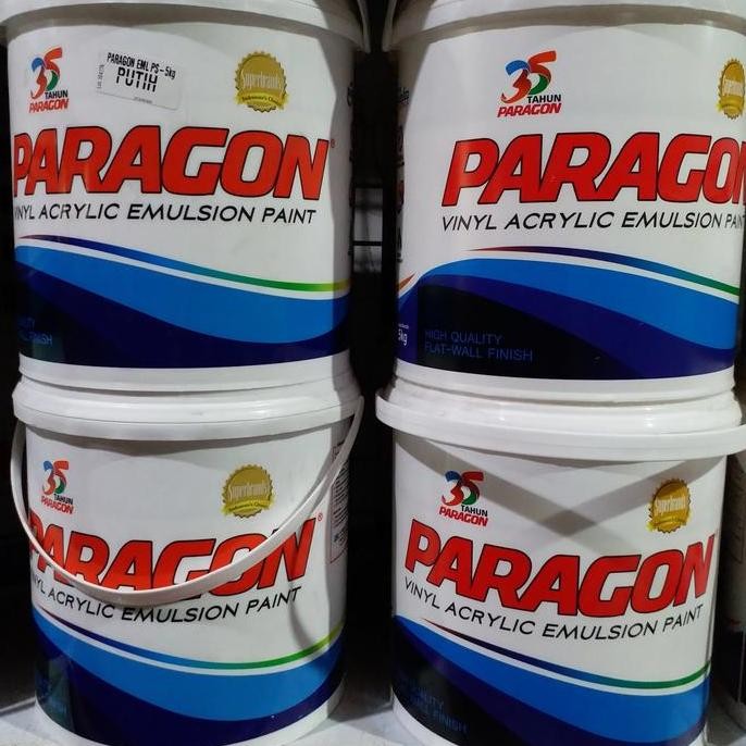 paragon putih 5kg cat tembok
